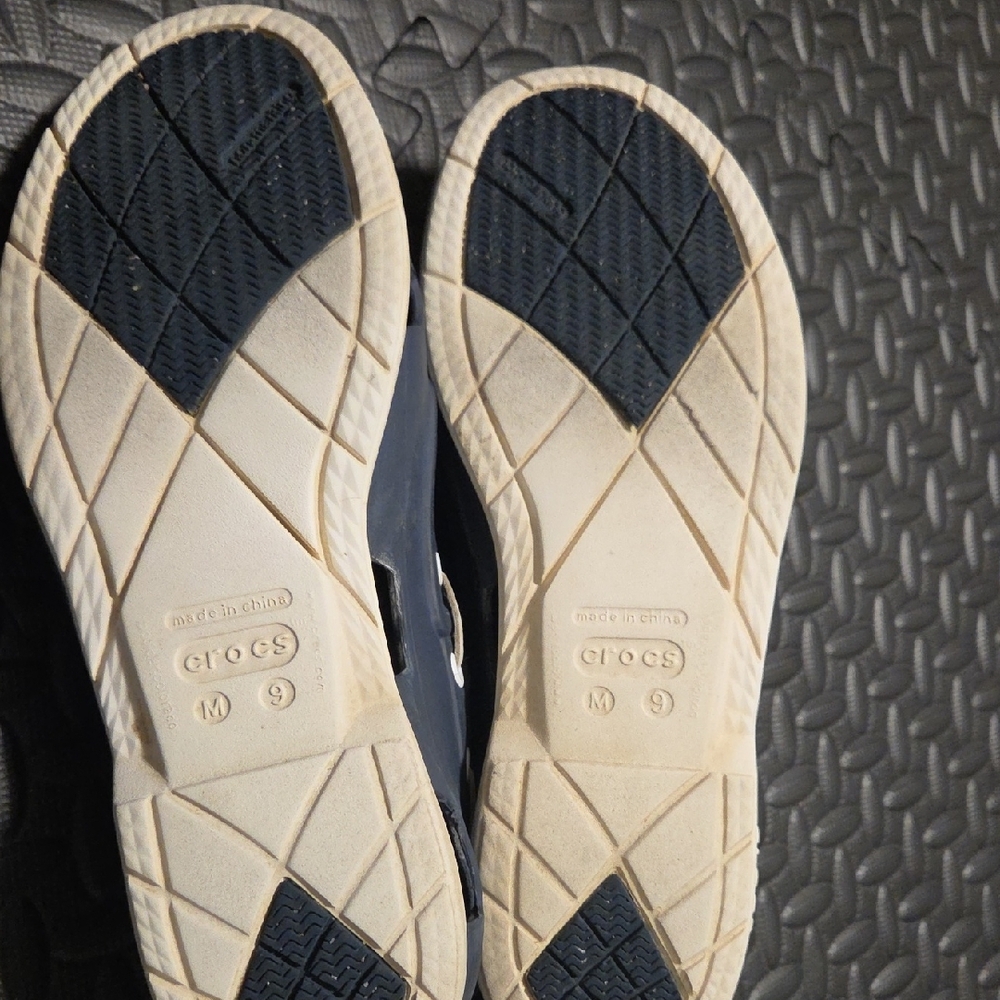 CROCS Dark Blue Boat Shoes - Picture 4 of 7